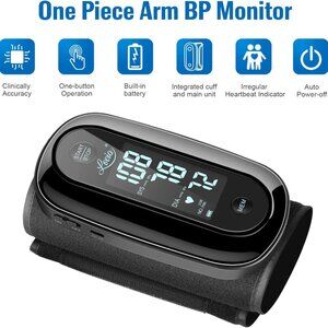 FREE SHIPPING !! Blood Pressure Monitor Upper Arm/One Piece Design